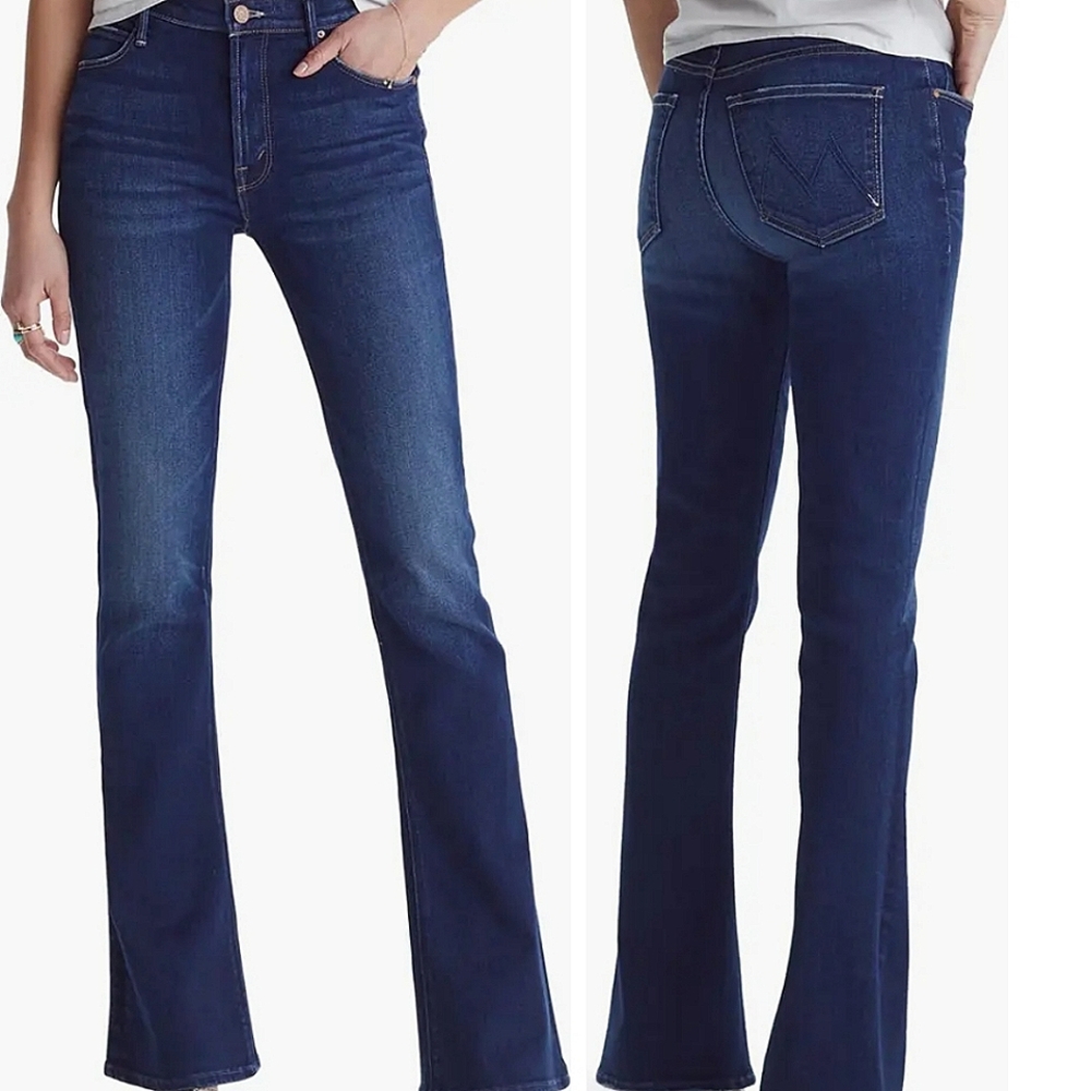Mother Denim The Runaway Bootcut Jeans In Home Movies Size 30
